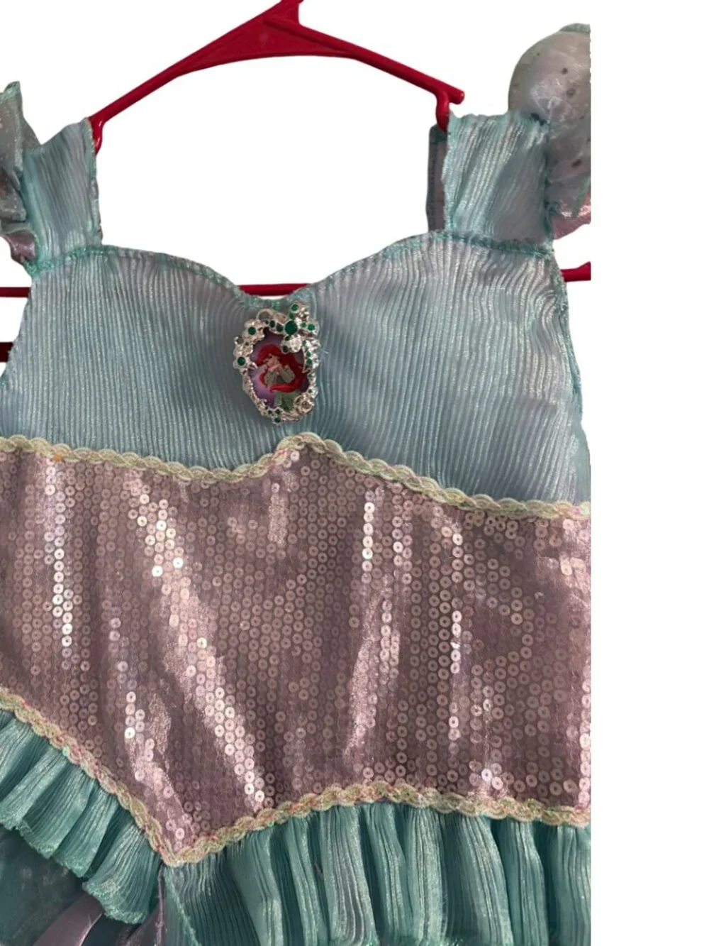 Sz.M(7-8)*Disney Princess*Girls Ariel-Mermaid Costume Dress Up, Halloween